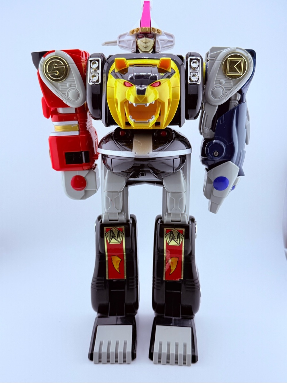 Vintage Bandai Power Rangers Deluxe Ninja Megazord Falconzord action figure toy